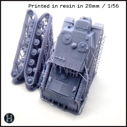 ISU-122 canon automoteur - Fichier STL 3D | Hartolia Miniatures