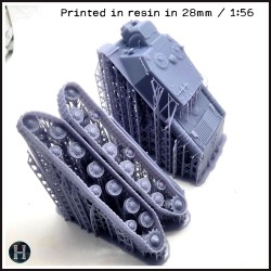 ISU-122 canon automoteur - Fichier STL 3D | Hartolia Miniatures