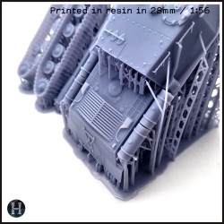 ISU-122 self-propelled gun - 3D STL File | Hartolia Miniatures