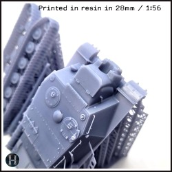 ISU-122 canon automoteur - Fichier STL 3D | Hartolia Miniatures