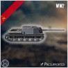 ISU-122S canon automoteur - Fichier STL 3D | Hartolia Miniatures