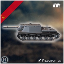 ISU-152 canon automoteur - Fichier STL 3D | Hartolia Miniatures