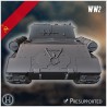 ISU-152 canon automoteur - Fichier STL 3D | Hartolia Miniatures