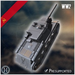 ISU-152 canon automoteur - Fichier STL 3D | Hartolia Miniatures