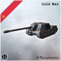 ISU-152-2 tank destroyer - 3D STL File | Hartolia Miniatures