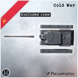 ISU-152-2 prototype de chasseur de char - STL 3D | Hartolia Miniatures