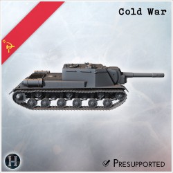 ISU-152K canon automoteur modernisé - STL 3D | Hartolia Miniatures