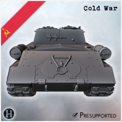 ISU-152K canon automoteur modernisé - STL 3D | Hartolia Miniatures