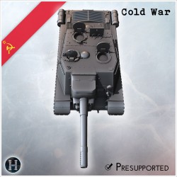 ISU-152K modernized self-propelled gun - 3D STL | Hartolia Miniatures