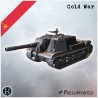 ISU-152M modernized self-propelled gun - 3D STL | Hartolia Miniatures