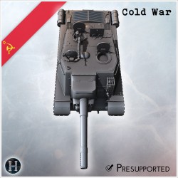 ISU-152M modernized self-propelled gun - 3D STL | Hartolia Miniatures
