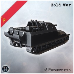 Objekt 261-1 self-propelled artillery - 3D STL | Hartolia Miniatures
