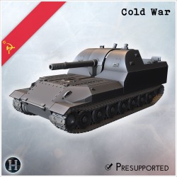 Objekt 261-1 self-propelled artillery - 3D STL | Hartolia Miniatures