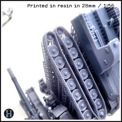 Objekt 261-1 self-propelled artillery - 3D STL | Hartolia Miniatures