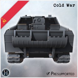 Objekt 261-2 self-propelled artillery - 3D STL | Hartolia Miniatures