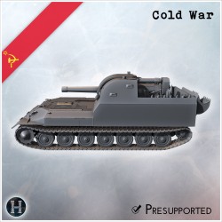 Objekt 261-2 self-propelled artillery - 3D STL | Hartolia Miniatures