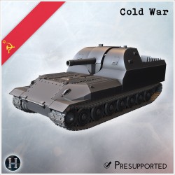 Objekt 261-2 artillerie automotrice - STL 3D | Hartolia Miniatures