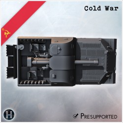Objekt 261-2 artillerie automotrice - STL 3D | Hartolia Miniatures