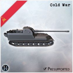 Objekt 261-3 self-propelled artillery - 3D STL | Hartolia Miniatures