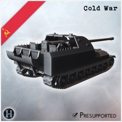 Objekt 261-3 self-propelled artillery - 3D STL | Hartolia Miniatures