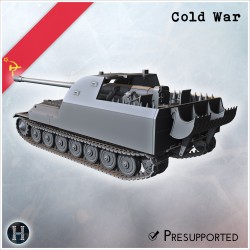 Objekt 261-3 self-propelled artillery - 3D STL | Hartolia Miniatures