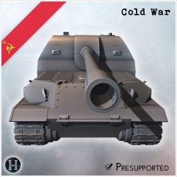 Objekt 261-3 self-propelled artillery - 3D STL | Hartolia Miniatures