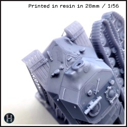 Objekt 268 canon automoteur - Fichier STL 3D | Hartolia Miniatures