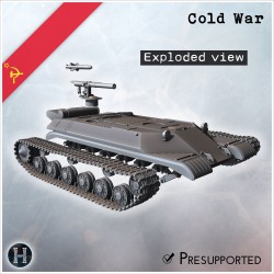 Objekt 282 missile tank destroyer - 3D STL File | Hartolia Miniatures