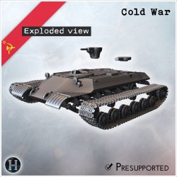 Objekt 282T chasseur de char à missiles - STL 3D | Hartolia Miniatures