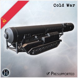 Objekt 821 missile launcher - 3D STL File | Hartolia Miniatures