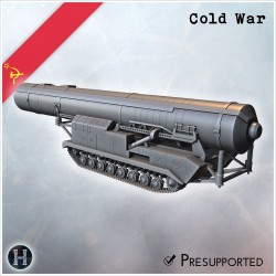Objekt 821 missile launcher - 3D STL File | Hartolia Miniatures