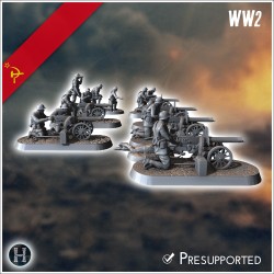 Mitrailleuse lourde (HMG) - Fichier STL 3D | Hartolia Miniatures