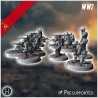 Mitrailleuse lourde (HMG) - Fichier STL 3D | Hartolia Miniatures