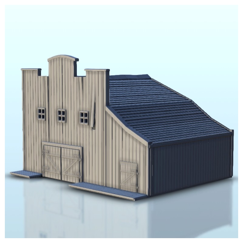 Wild West farm warehouse |  | Hartolia miniatures