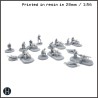 Mitrailleuse lourde (HMG) - Fichier STL 3D | Hartolia Miniatures