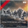 107mm M1938 Soviet heavy mortars... - 3D STL | Hartolia Miniatures