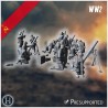 107mm M1938 Soviet heavy mortars... - 3D STL | Hartolia Miniatures