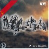 107mm M1938 Soviet heavy mortars... - 3D STL | Hartolia Miniatures