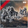 107mm M1938 Soviet heavy mortars... - 3D STL | Hartolia Miniatures
