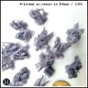 107mm M1938 Soviet heavy mortars... - 3D STL | Hartolia Miniatures
