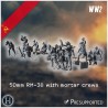 50mm RM-38 Soviet light mortars... - 3D STL | Hartolia Miniatures