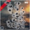 50mm RM-38 Soviet light mortars... - 3D STL | Hartolia Miniatures
