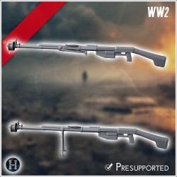 PTRS-41 anti-tank rifle - 3D STL File WW2 | Hartolia Miniatures