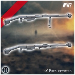 PTRS-41 anti-tank rifle - 3D STL File WW2 | Hartolia Miniatures