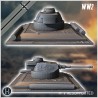 Bunker avec tourelle Panzer IV Ausf. G - STL 3D | Hartolia Miniatures