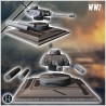 Bunker avec tourelle Panzer IV Ausf. G - STL 3D | Hartolia Miniatures