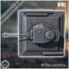 Bunker with Panzer IV Ausf. G turret - 3D STL | Hartolia Miniatures