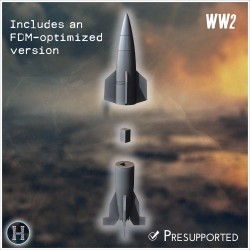 V4 V-4 prototype ground-ground... - 3D STL | Hartolia Miniatures