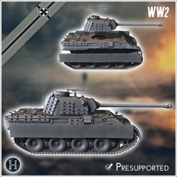 anzer V Panther Ausf. D - Fichier STL 3D | Hartolia Miniatures