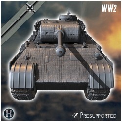 Panzer V Panther Ausf. D - 3D STL File | Hartolia Miniatures